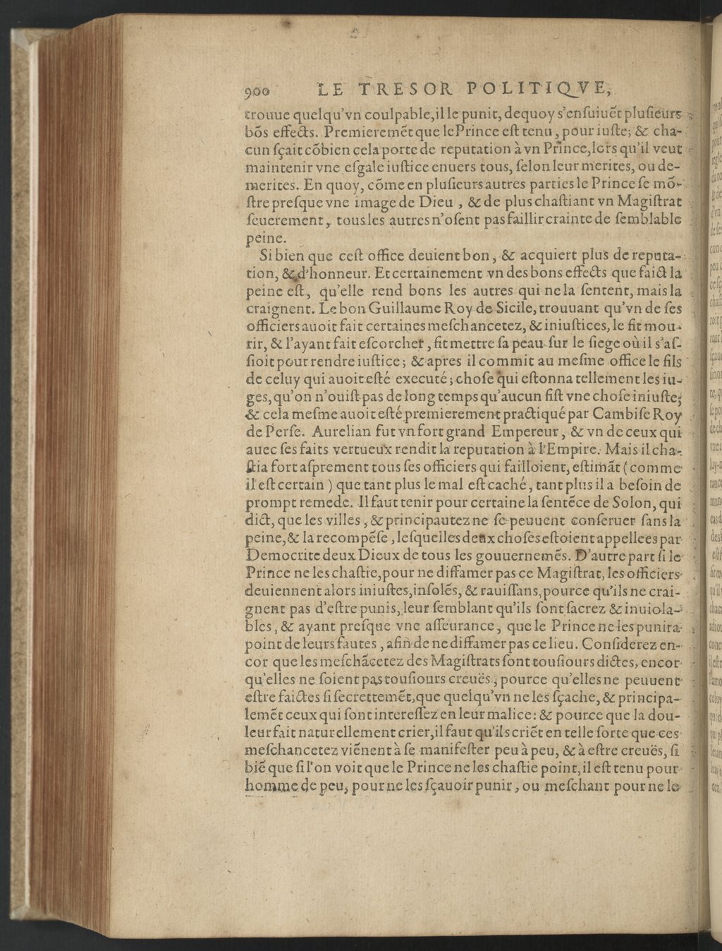 1608 - Nicolas Du Fossé - Trésor politique - BnF Tolbiac