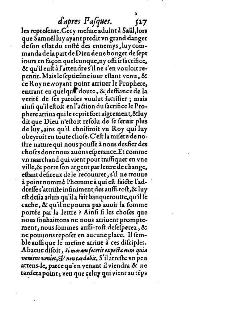 1607 - Nicolas Du Fossé - Trésor quadragésimal - T 02 - BM Lyon