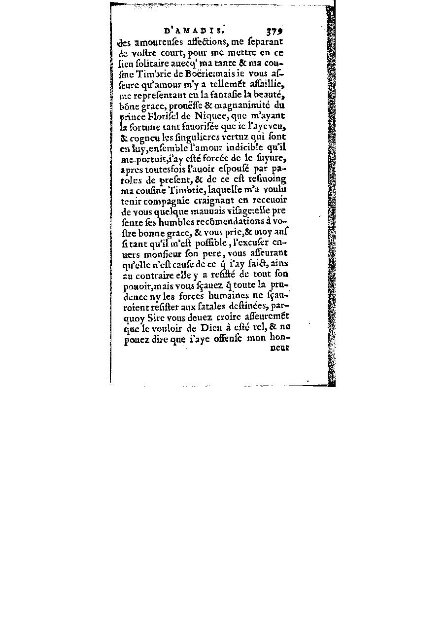 1572 - Veuve Gabriel Cotier - Trésor des Amadis - BM Lyon