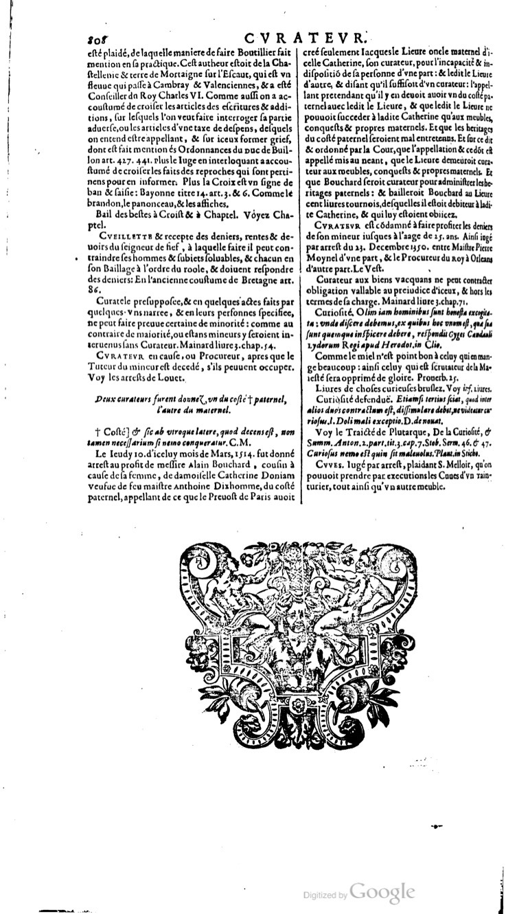 1629 - Veuve Nicolas Buon - Trésor du droit français (29620 T. 1) - BM Lyon
