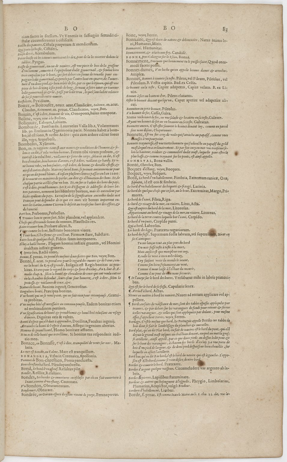 1606 - David Douceur - Trésor de la langue française - BnF