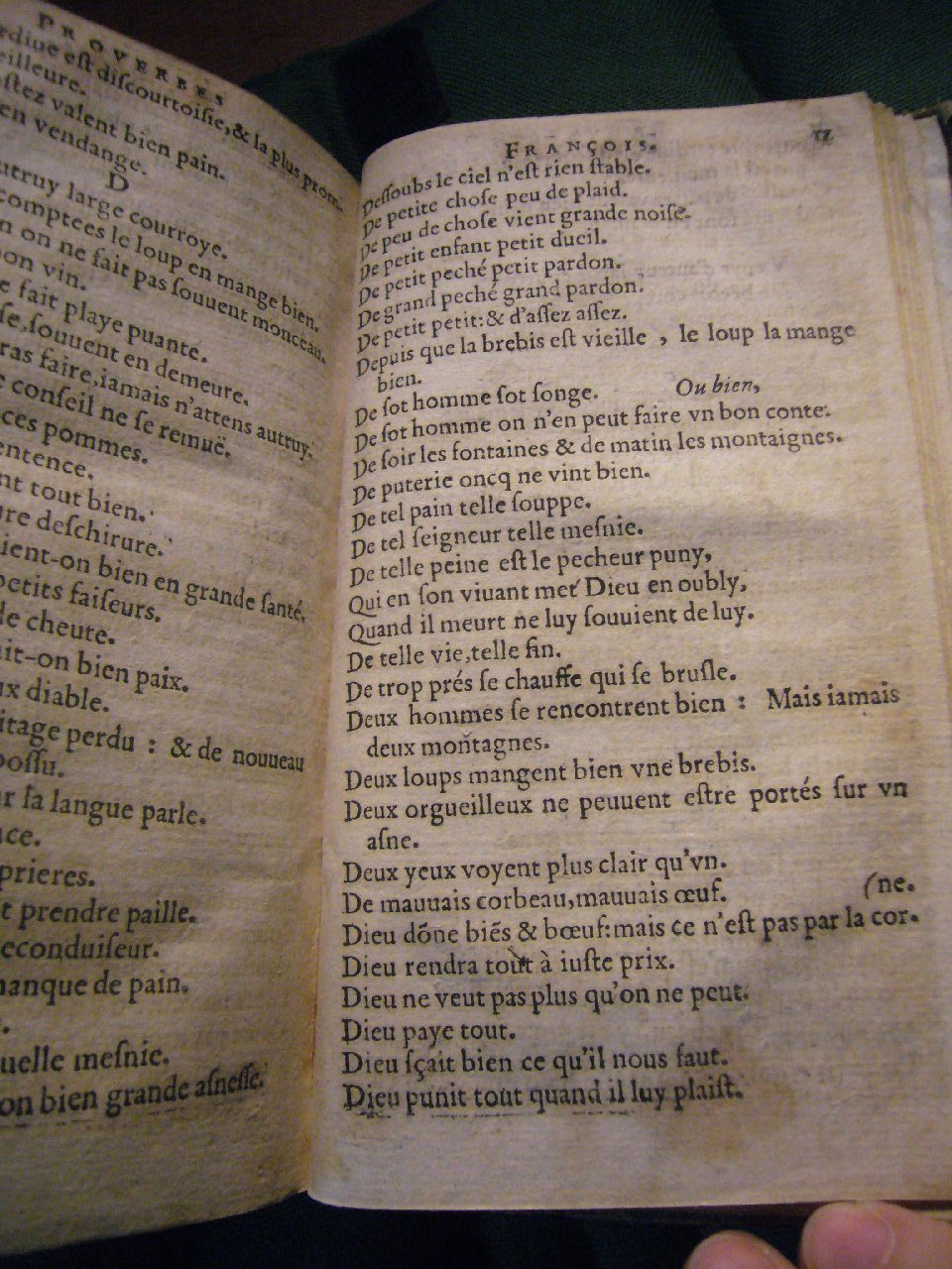 1617 - François Lefebvre - Trésor de sentences dorées et argentées - BnF Tolbiac