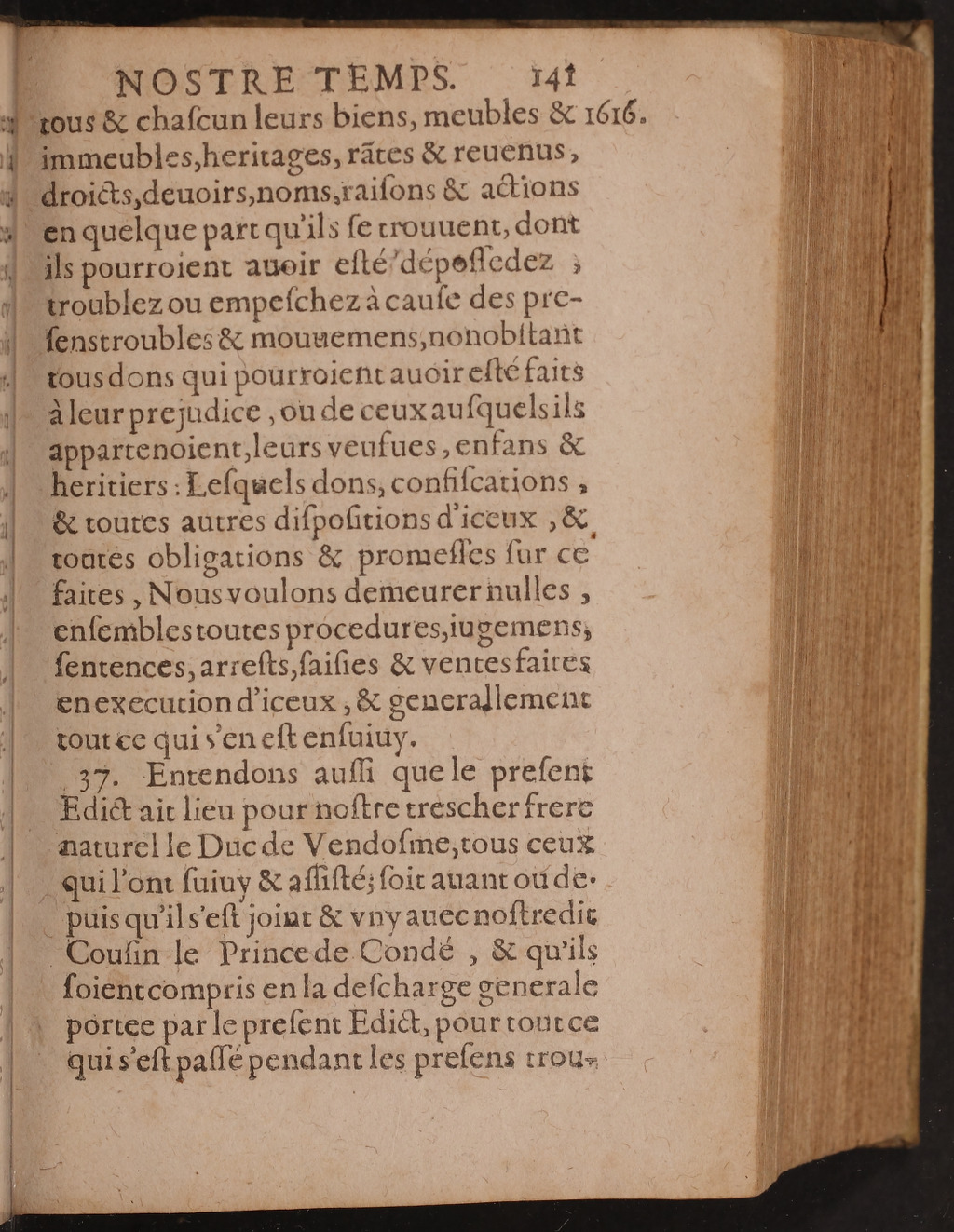 1626 - Joseph Bouillerot - Trésor de l’histoire générale de notre temps - BnF Arsenal