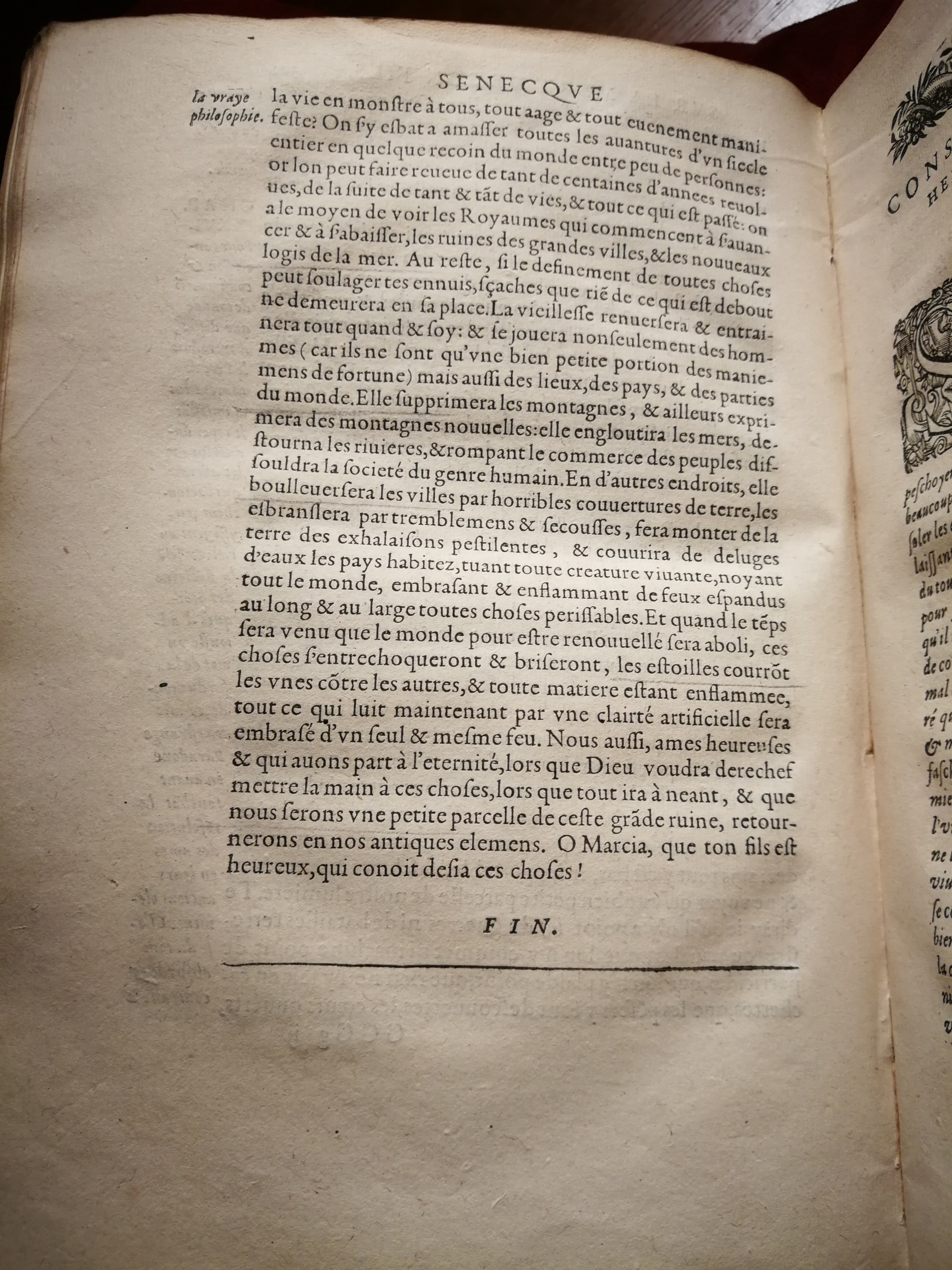 1595 - Jean Houzé - Œuvres morales et mêlées de Sénèque, Trésor de philosophie morale - T. 1 - BnF 1595 - Jean Houzé - Œuvres morales et mêlées de Sénèque, Trésor de philosophie morale - T. 1 - BnF