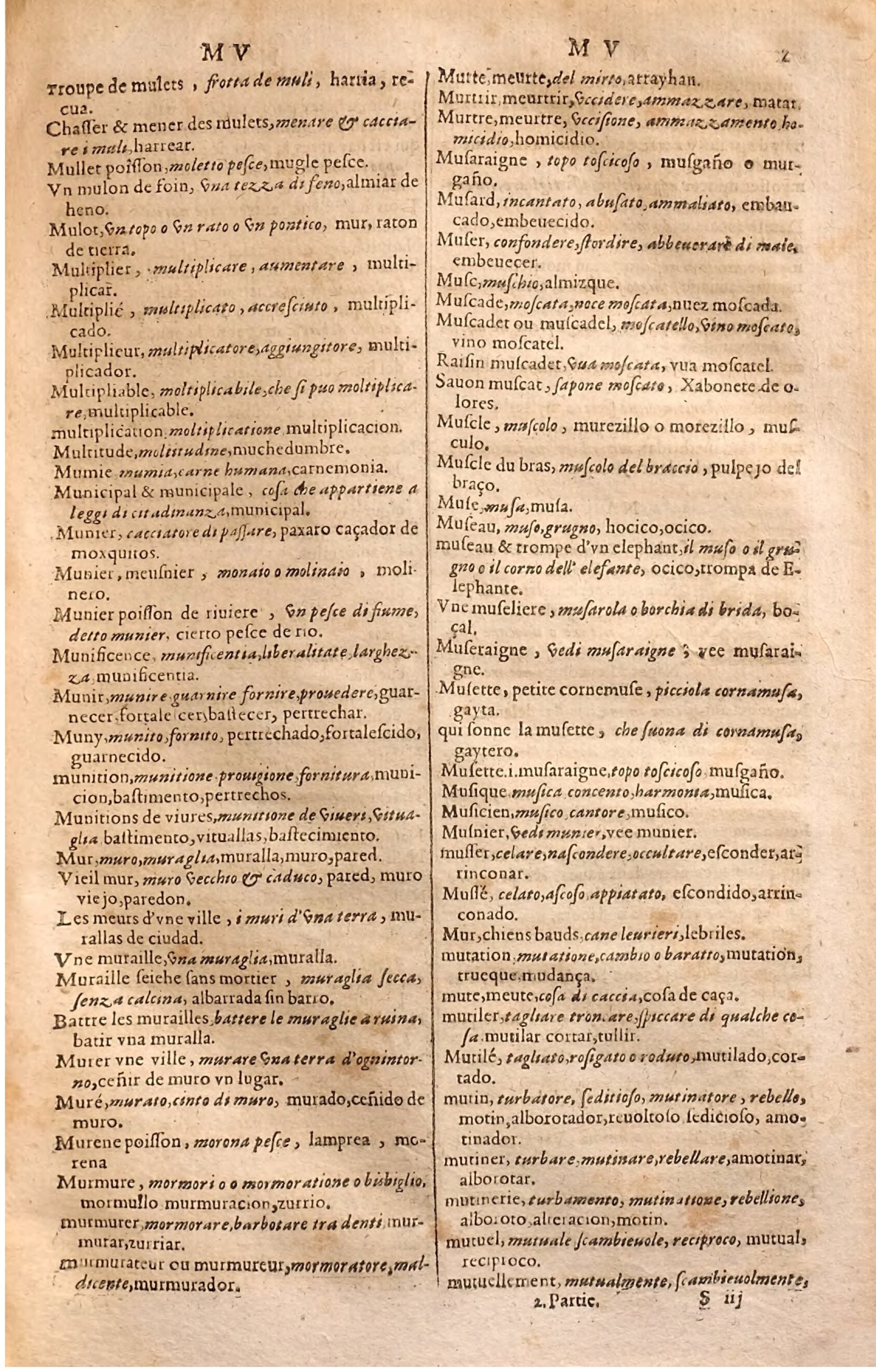 1627 - Jacques Crespin - Trésor des trois langues (Seconde partie) - Regensburg