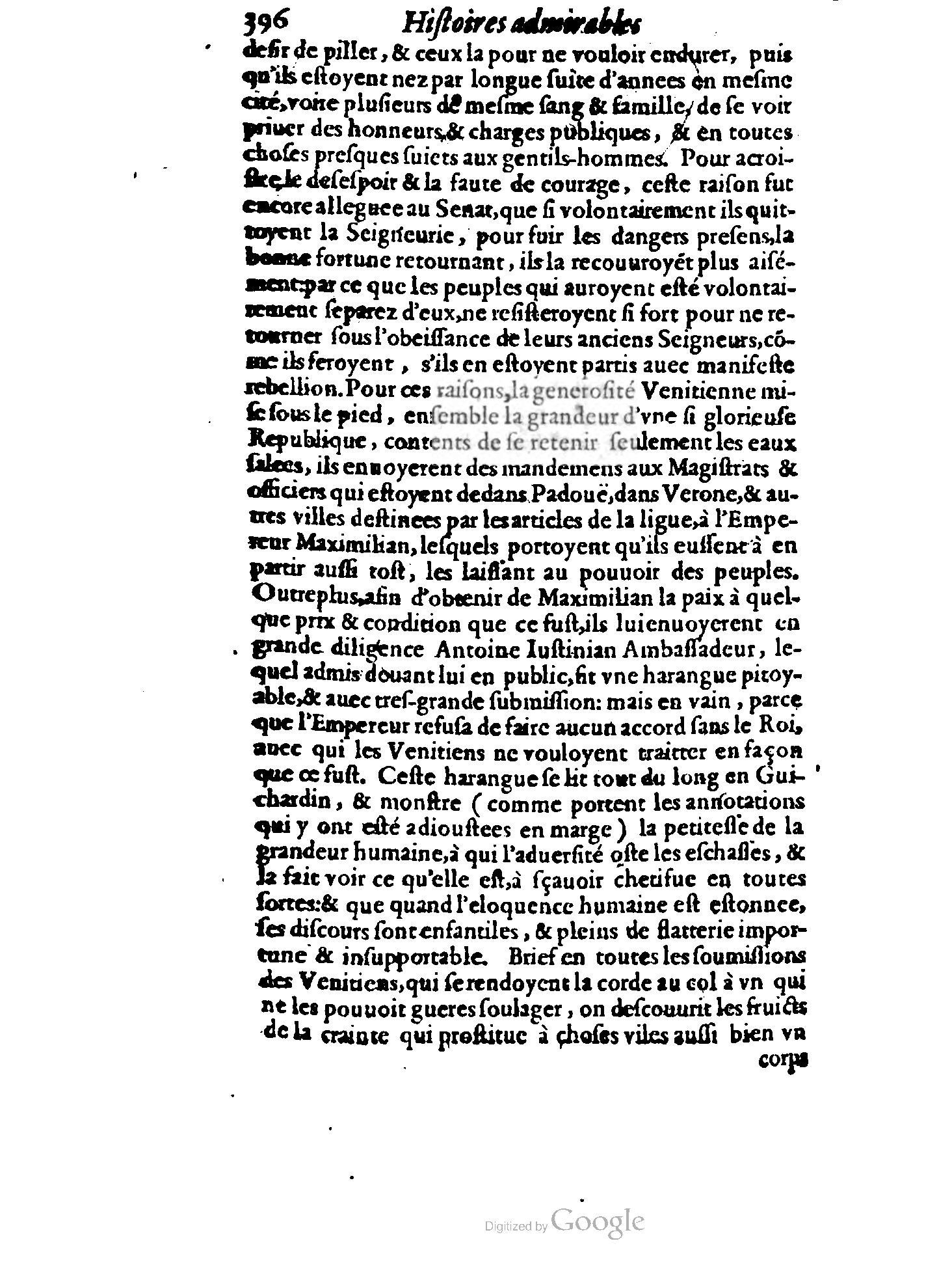 1620 - Samuel Crespin - Trésor d’histoires admirables et mémorables - BCU Lausanne