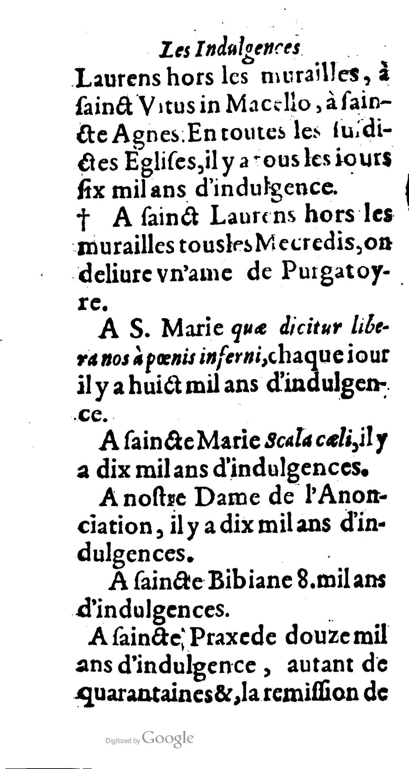 1604 - Jean Le Bouc - Trésor des indulgences du Saint Rosaire - BM Lyon 1604 - Jean Le Bouc - Trésor des indulgences du Saint Rosaire - BM Lyon