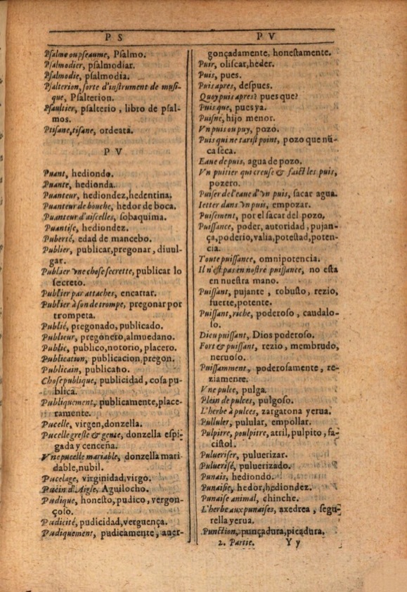 1607 - Marc Orry - Trésor des deux langues espagnole et française (Première et Seconde parties) - ÖNB Wien 1607 - Marc Orry - Trésor des deux langues espagnole et française (Première et Seconde parties) - ÖNB Wien