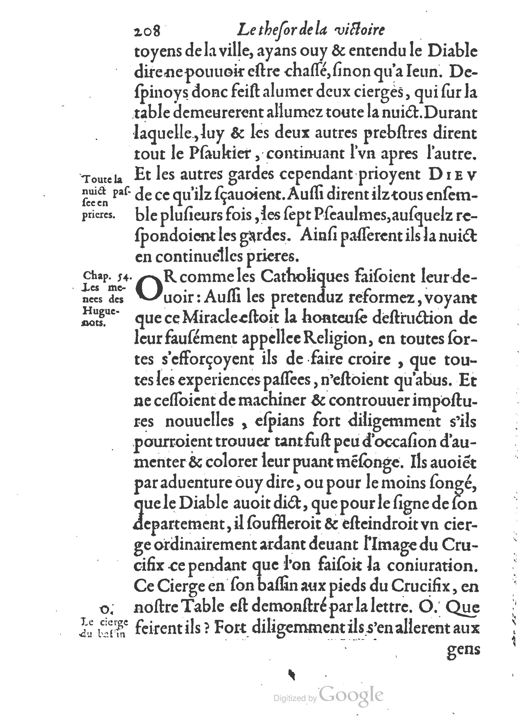 1578 - Nicolas Chesneau - Trésor et entière histoire de la triomphante victoire du corps de Dieu sur l’esprit malin - British Library 1578 - Nicolas Chesneau - Trésor et entière histoire de la triomphante victoire du corps de Dieu sur l’esprit malin - British Library