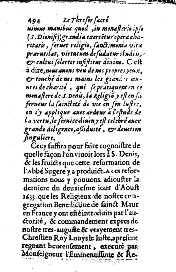 1636 - Jean Billaine - Trésor sacré ou inventaire des saintes reliques - British Library