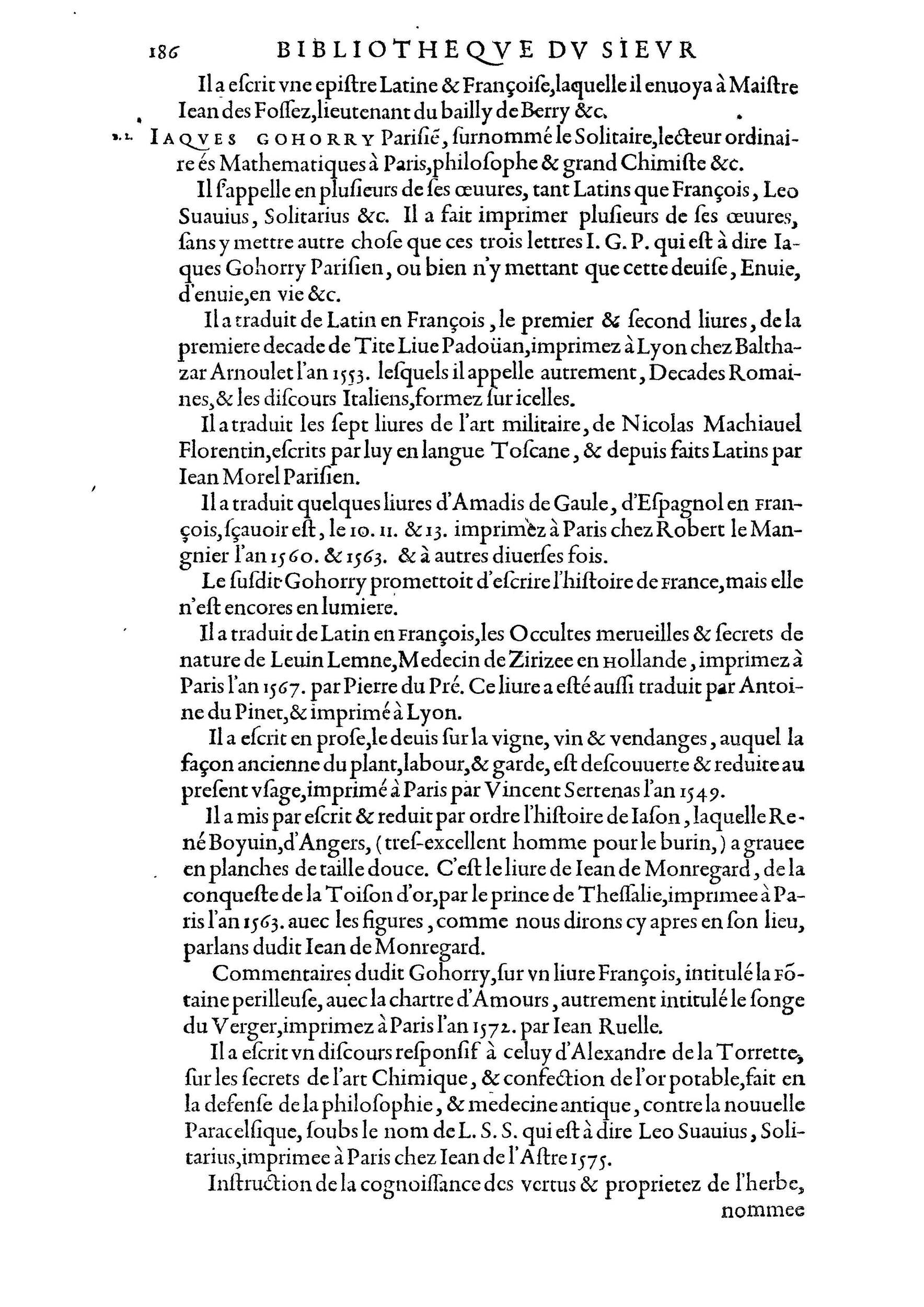 1584 - Abel L&#039;Angelier - Bibliothèques françaises - BnF