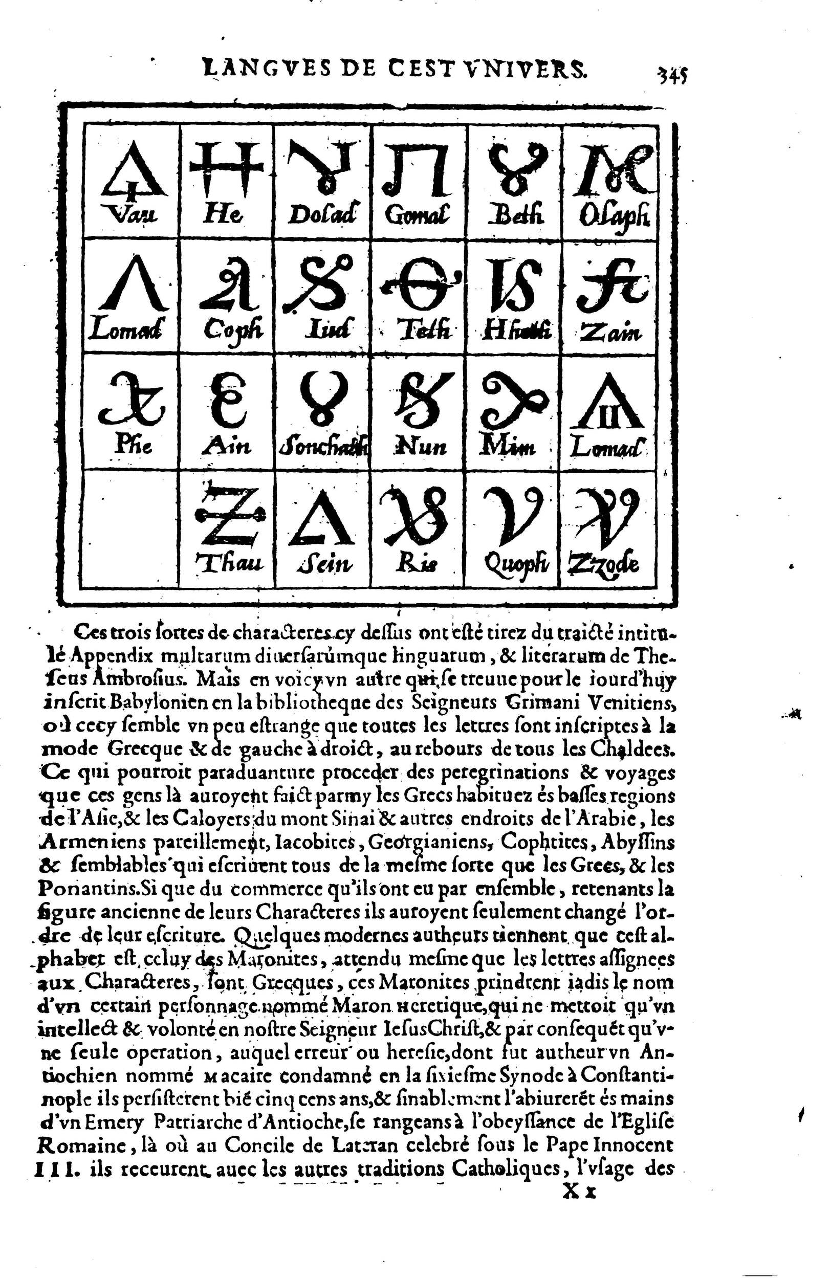 1619 - SHC - Trésor de l’histoire des langues de cet univers - BSB Munich