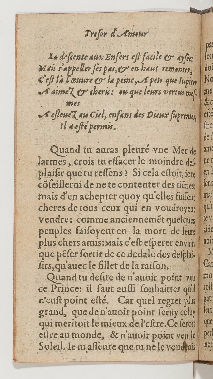 1600 - Nicolas Bonfons - Trésor d’amour - BnF Arsenal 1600 - Nicolas Bonfons - Trésor d’amour - BnF Arsenal