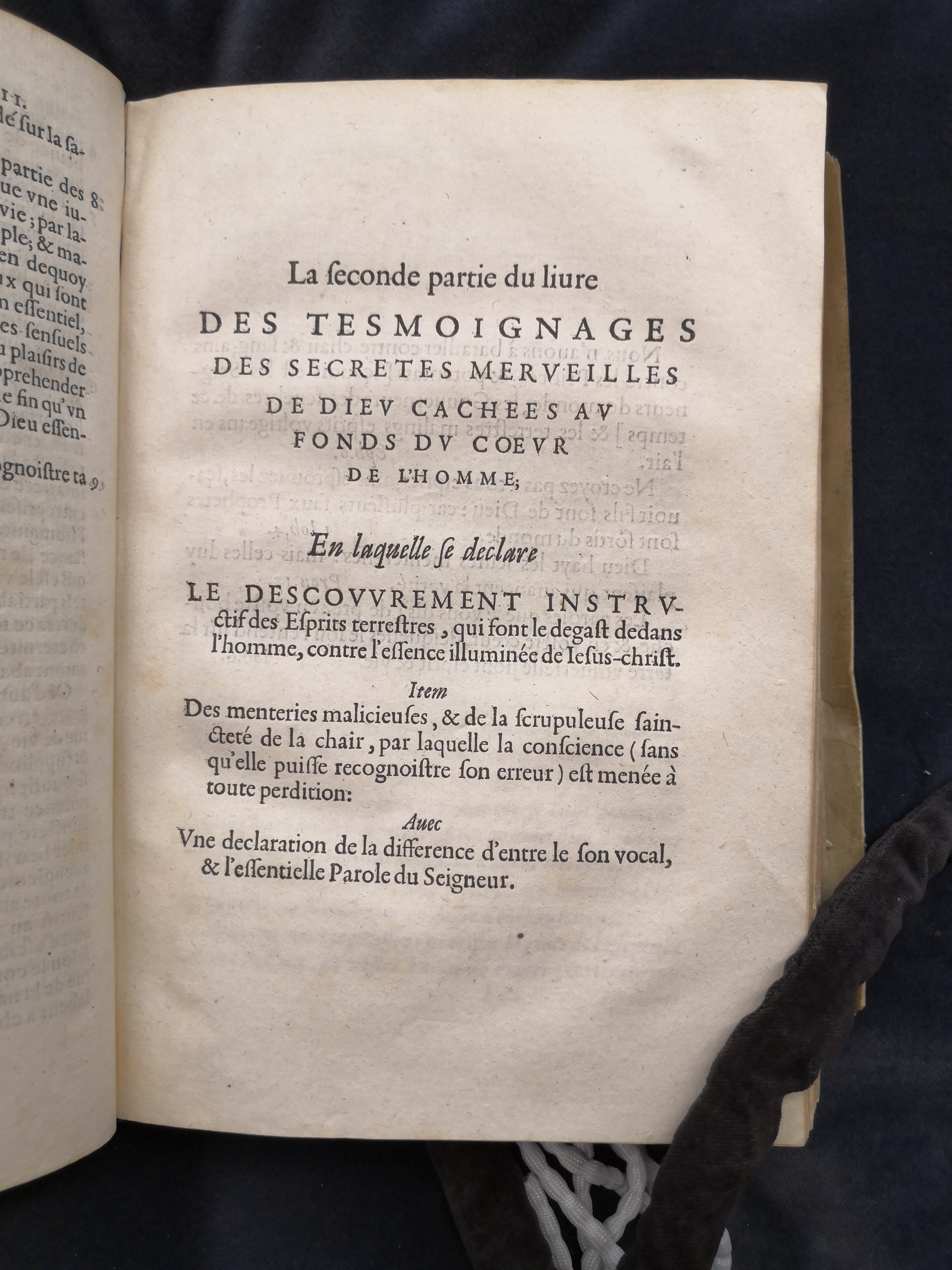 1581c. - Christophe Plantin - Le Livre des témoignages du Trésor caché au champ - Anvers Musée Plantin-Moretus