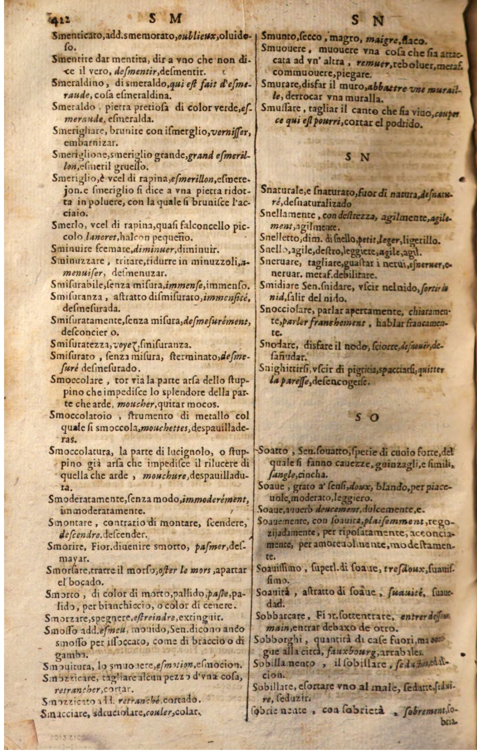 1644 - Jacques Crespin - Trésor des trois langues - Passau 1644 - Jacques Crespin - Trésor des trois langues - Passau