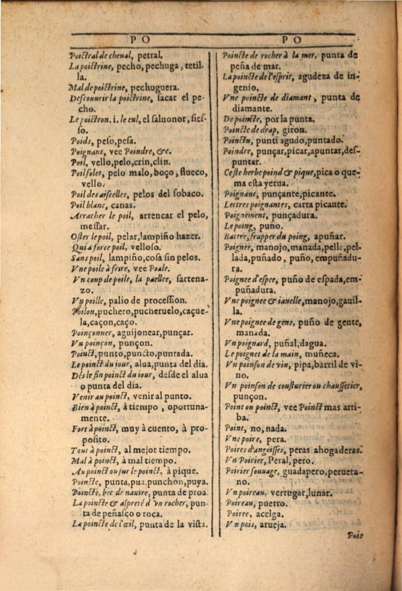 1607 - Marc Orry - Trésor des deux langues espagnole et française (Première et Seconde parties) - ÖNB Wien