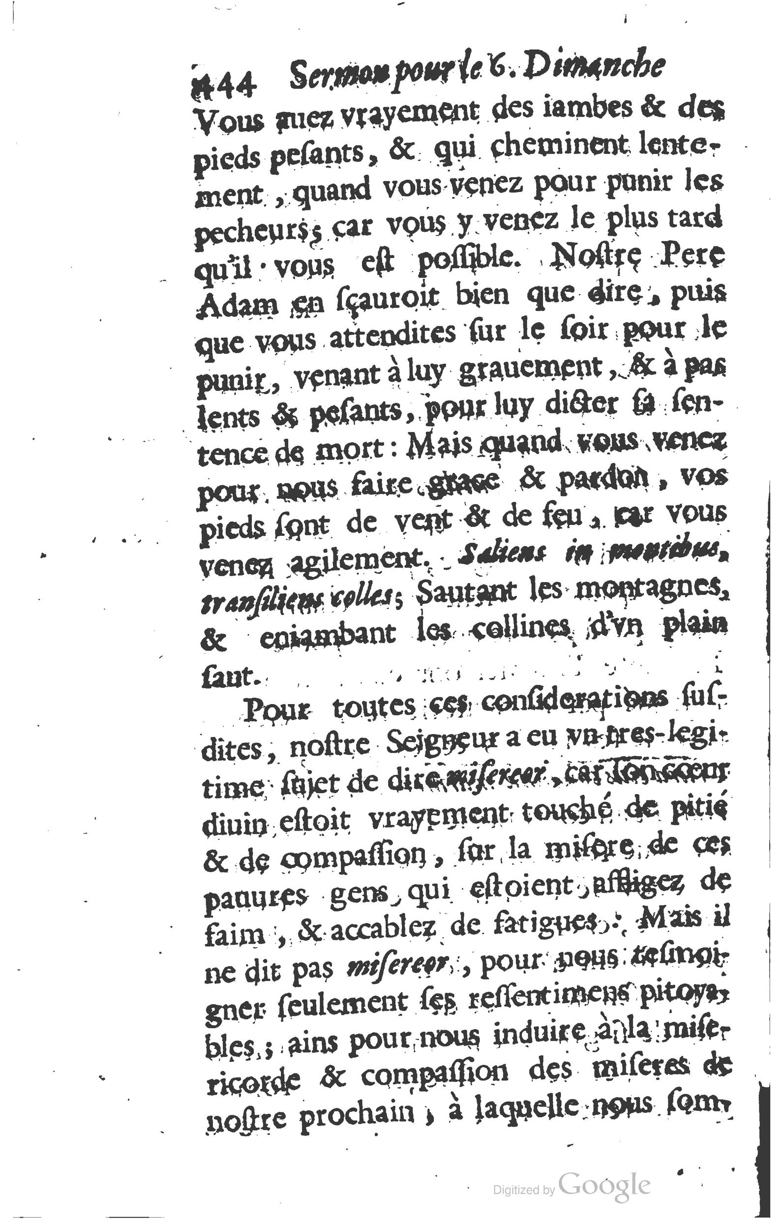 1629 - Manassés de Préaulx - Sermons ou Trésors de la piété chrétienne - BM Lyon