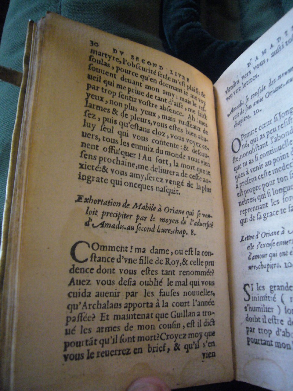 1567 - Jean Pygot - Trésor des Amadis - BnF Arsenal