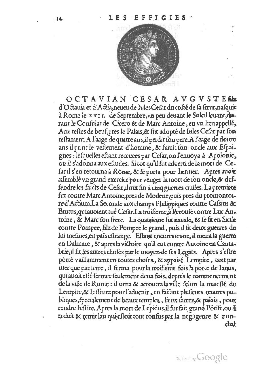 1553 - Jacopo Strada et Thomas Guérin - Épitome du Trésor des antiquités - UGent