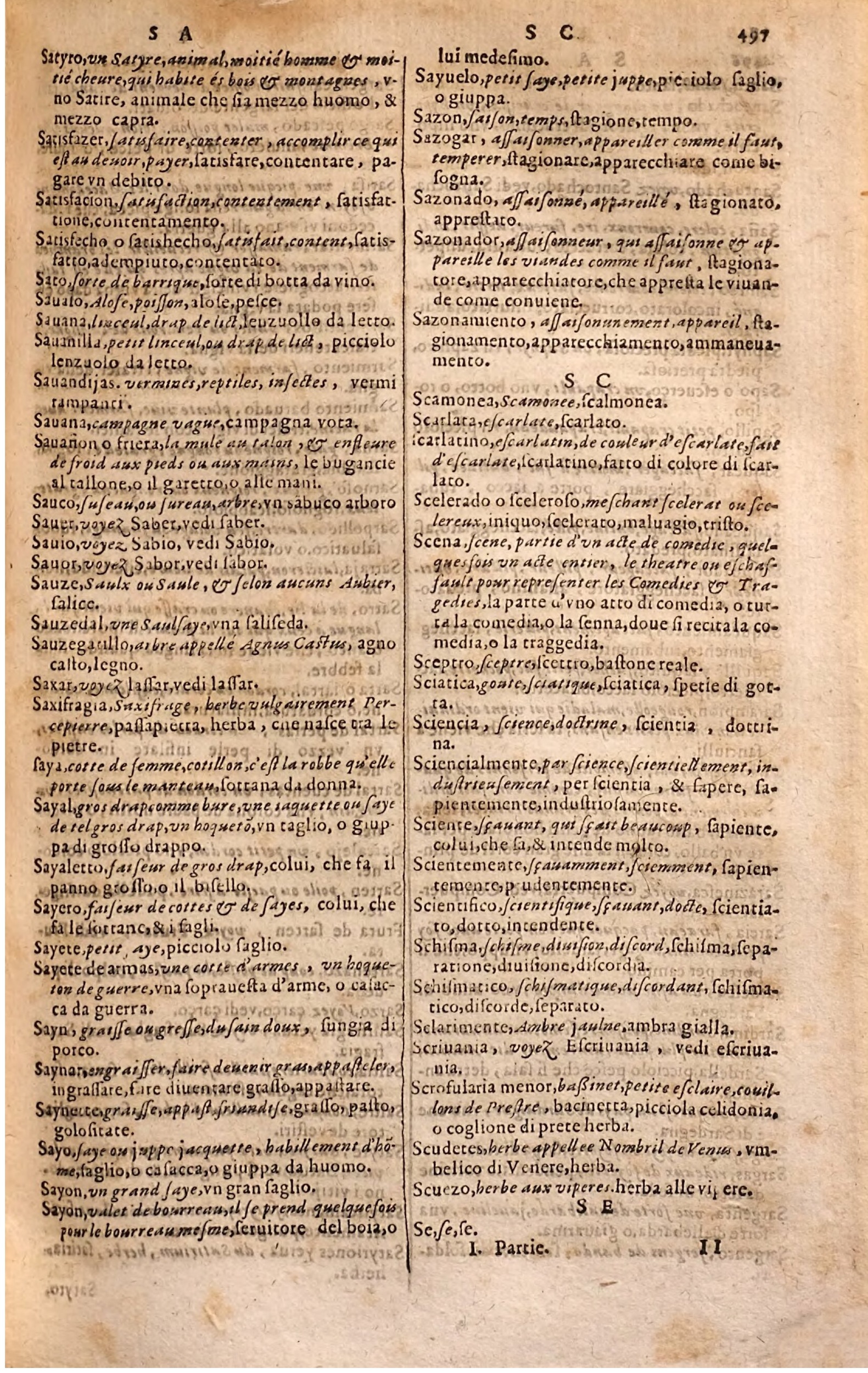 1627 - Jacques Crespin - Trésor des trois langues - Regensburg