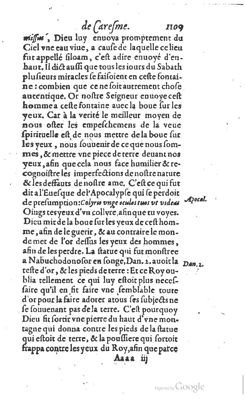 1607 - Nicolas Du Fossé - Trésor quadragésimal - T 01 - BM Lyon 1607 - Nicolas Du Fossé - Trésor quadragésimal - T 01 - BM Lyon