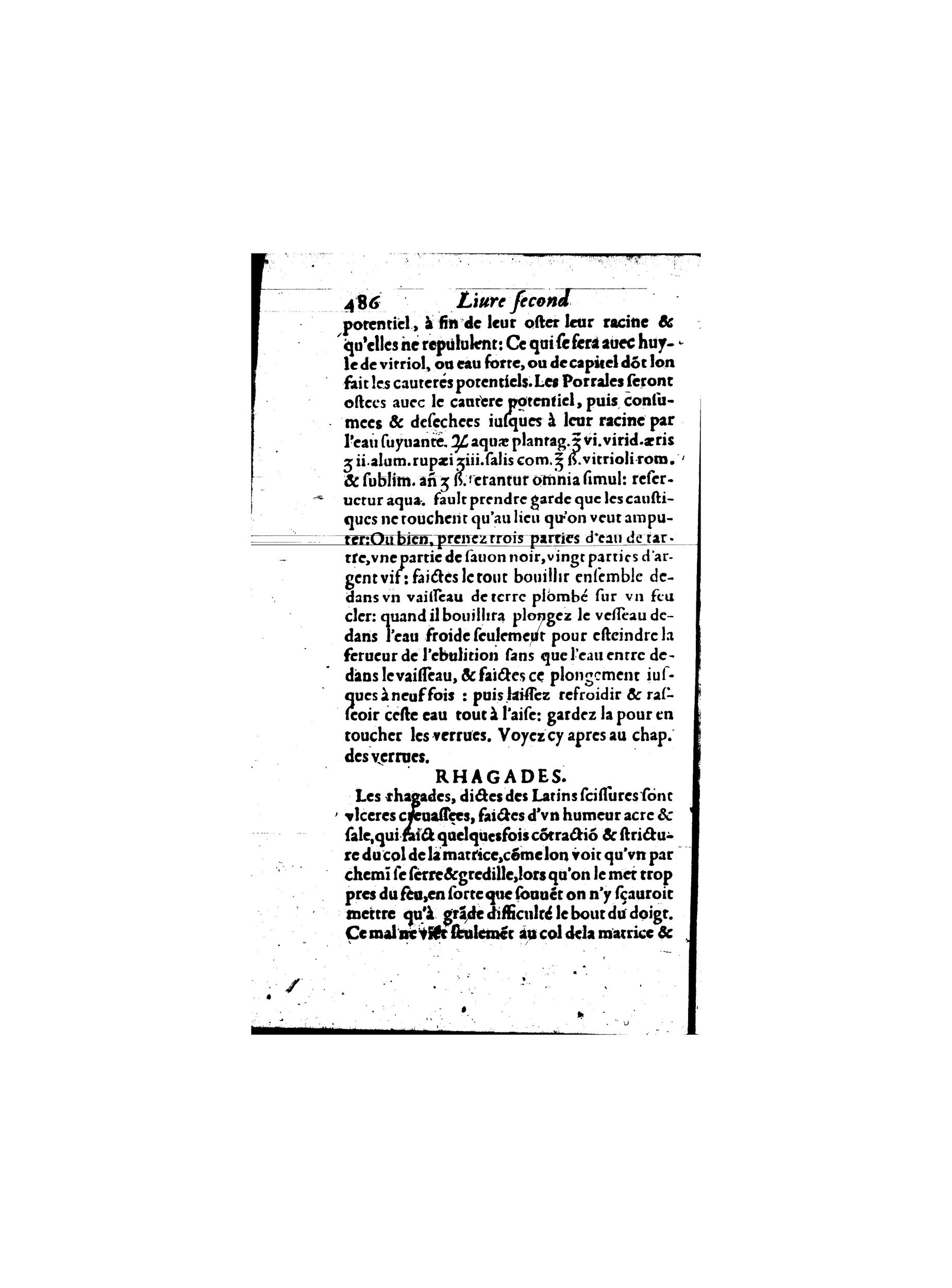 1587 - Jacques du Puis - Trésor des remèdes secrets pour les maladies des femmes - BnF