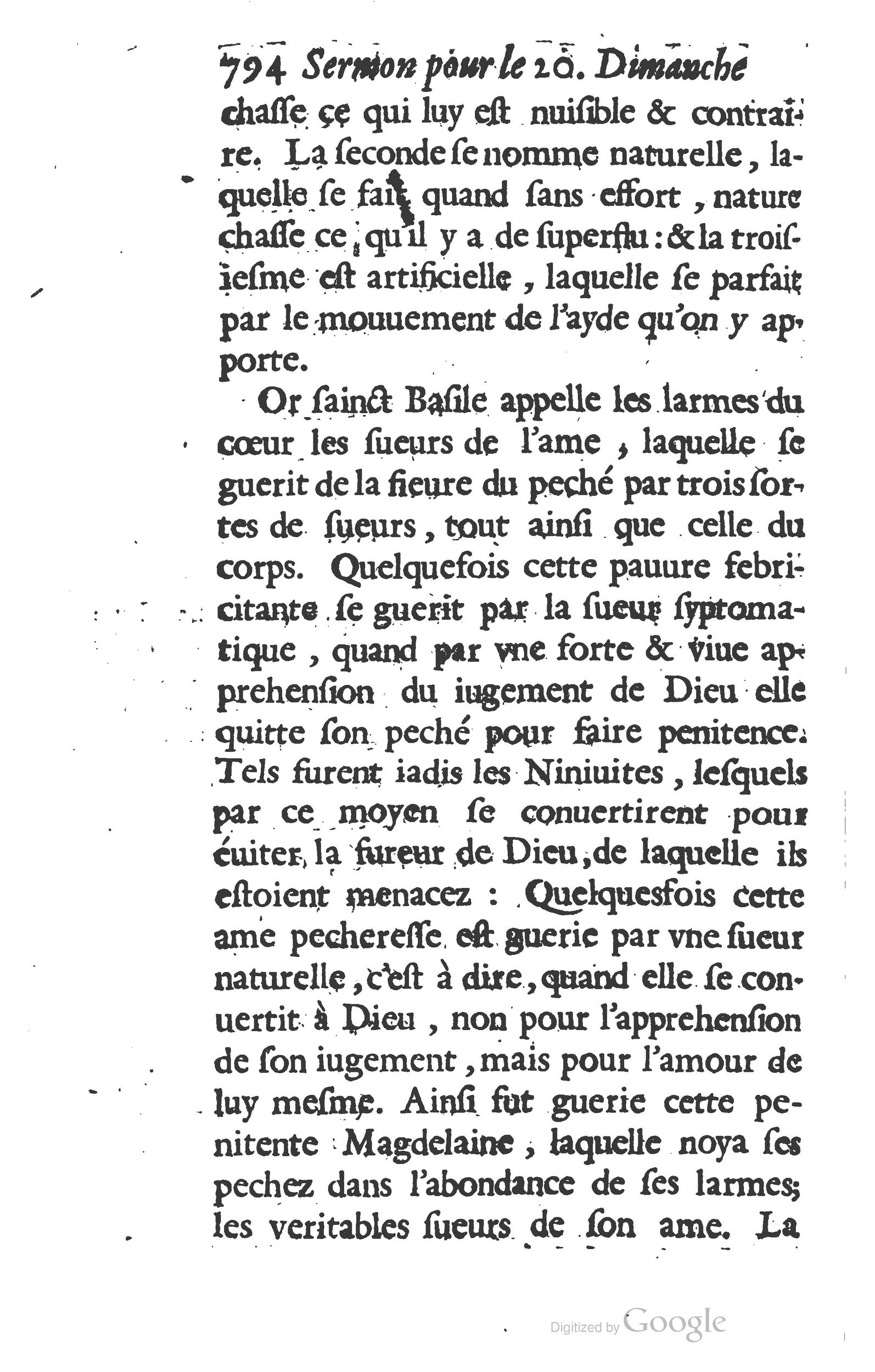 1629 - Manassés de Préaulx - Sermons ou Trésors de la piété chrétienne - BM Lyon