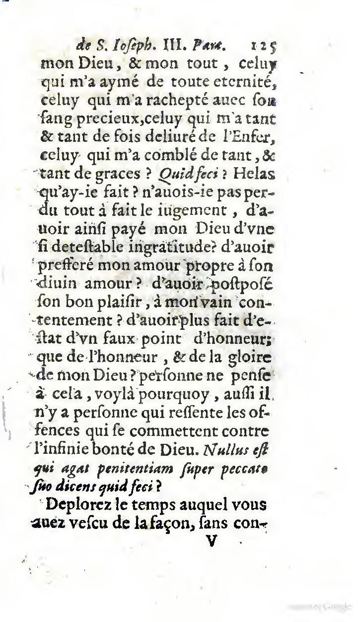 1646 - Jean Piot - Trésor inestimable de Saint-Joseph - BNC Rome
