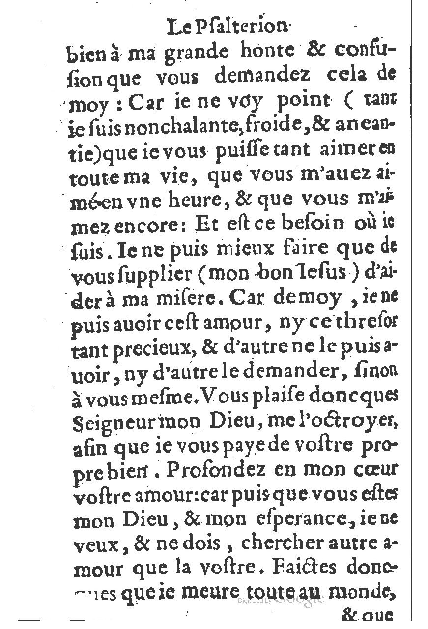 1578 - Guillaume Chaudière - Trésor de dévotion traitant de plusieurs belles vertus - BM Lyon