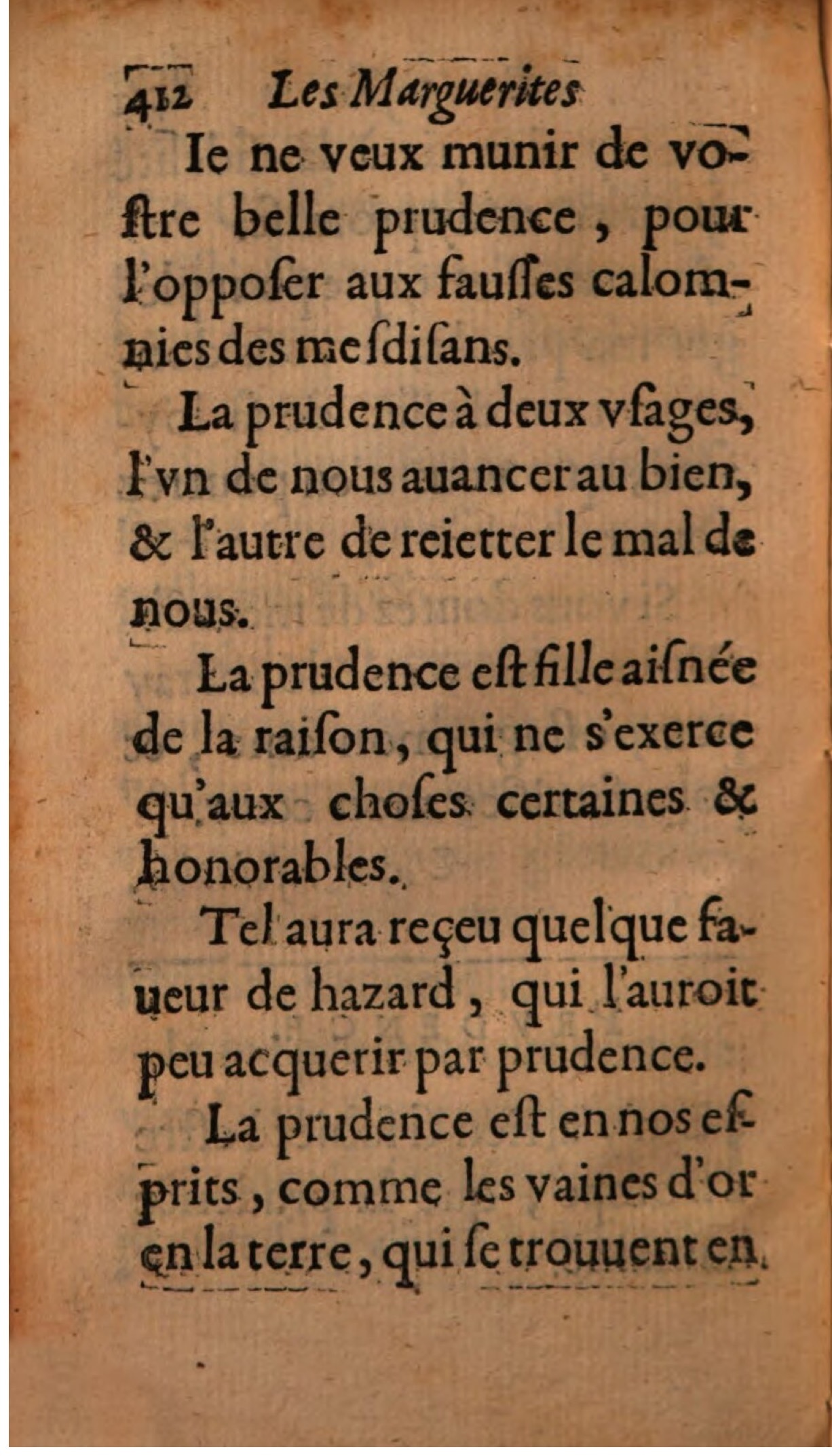 1608 - Théodore Reinsart - Les Marguerites françaises ou Trésor des Fleurs du bien-dire - BSB Munich