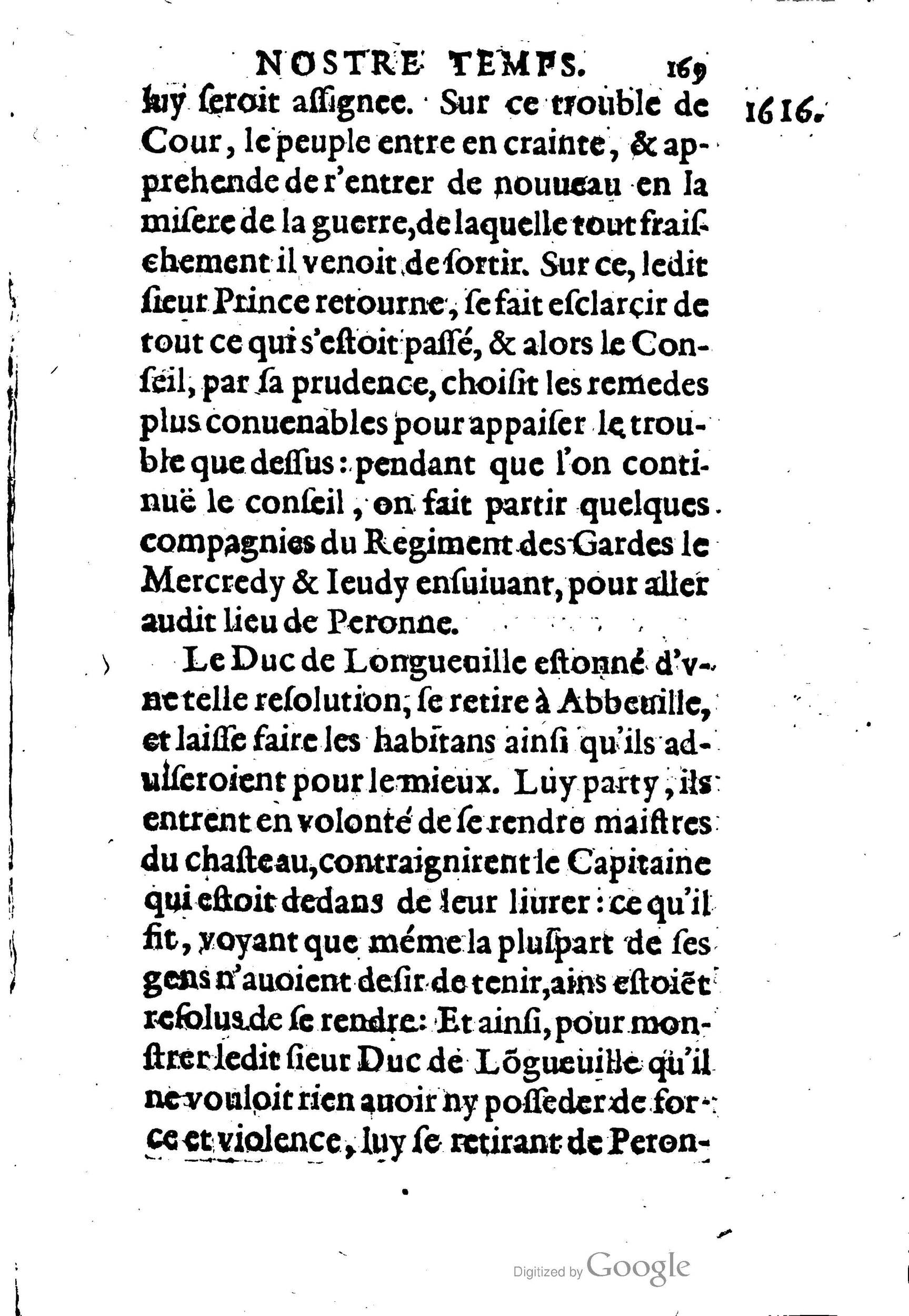 1623 - Joseph Bouillerot - Trésor de l’histoire générale de notre temps - BM Lyon