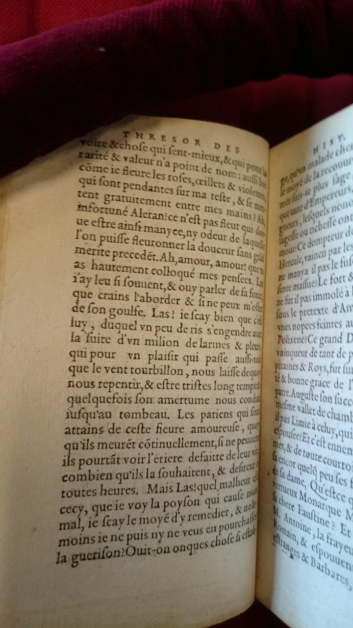 1581 - Pierre Le Voirier et Gervais Mallot - Trésor des histoires tragiques - BnF Richelieu