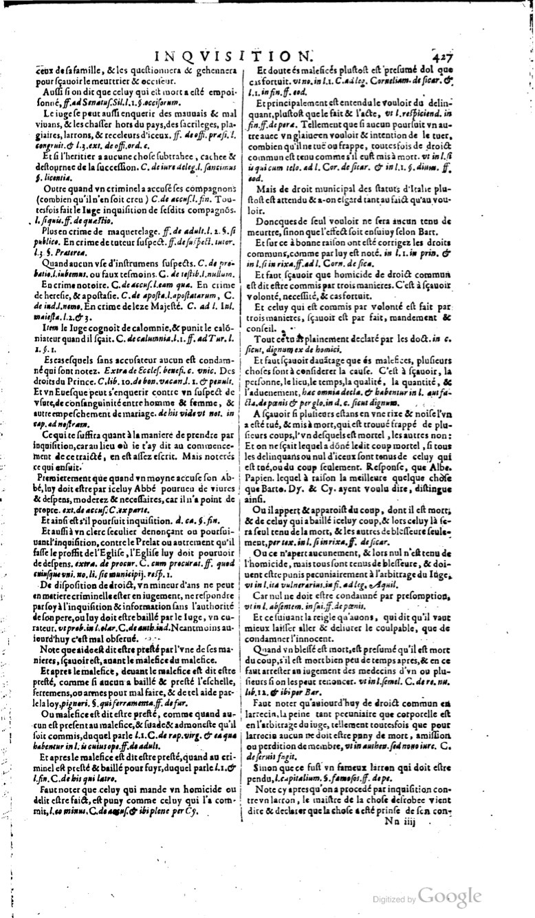 1629 - Veuve Nicolas Buon - Trésor du droit français (29620 T. 2) - BM Lyon