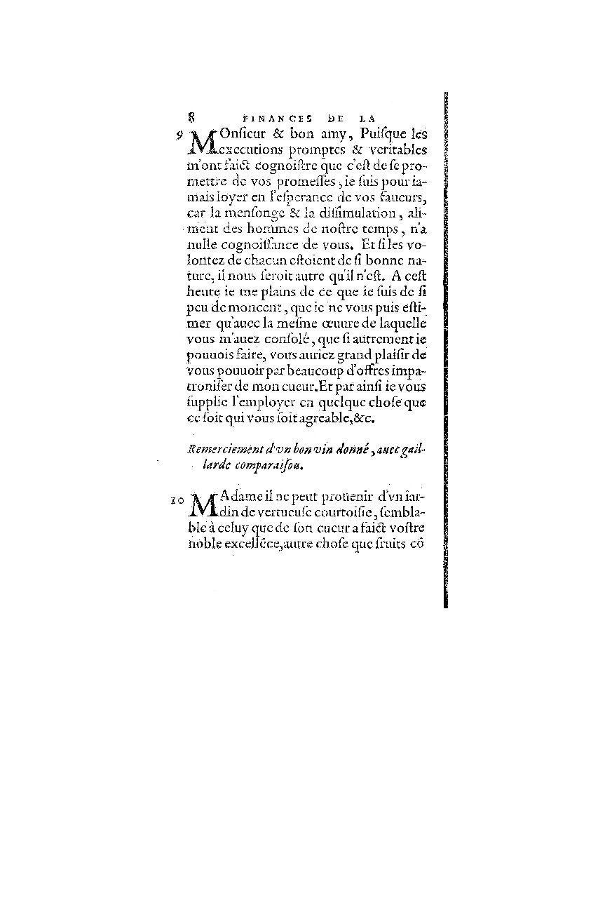 1572 - Nicolas Du Chemin - Finances et Trésor de la plume française - BM Lyon
