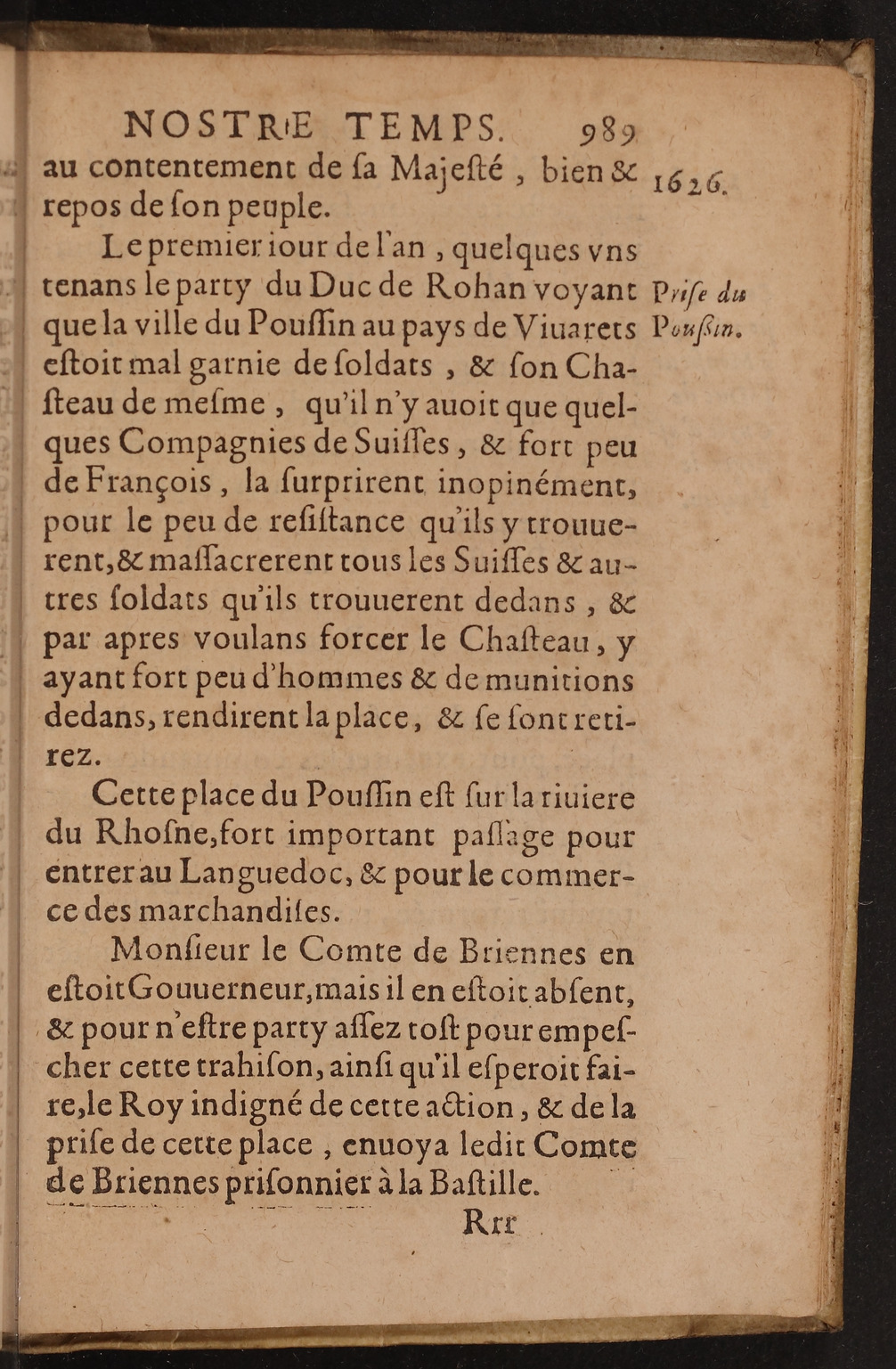 1626 - Joseph Bouillerot - Trésor de l’histoire générale de notre temps - BnF Arsenal