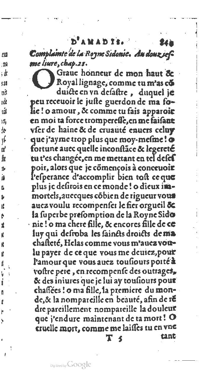 1572 - Jan van Waesberghe - Trésor des Amadis - BNC Rome 1572 - Jan van Waesberghe - Trésor des Amadis - BNC Rome