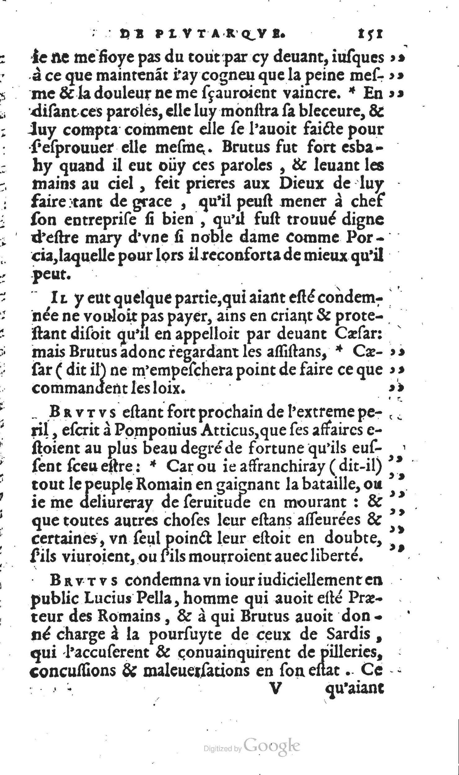 1567 - Willem Silvius - Trésor des vies de Plutarque - Anvers Musée Plantin-Moretus