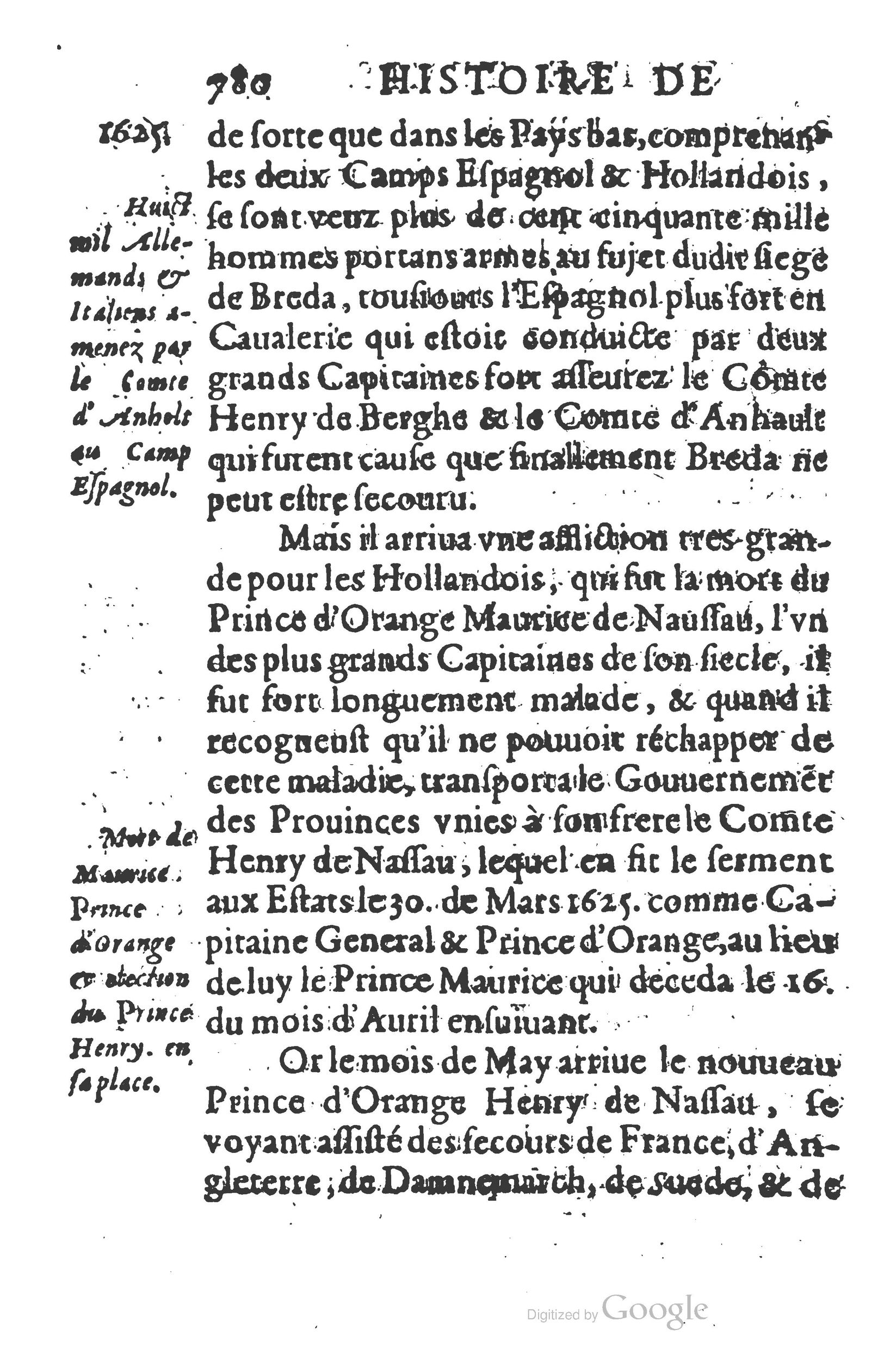 1626 - Joseph Bouillerot - Trésor de l’histoire générale de notre temps - BSB Munich 1626 - Joseph Bouillerot - Trésor de l’histoire générale de notre temps - BSB Munich