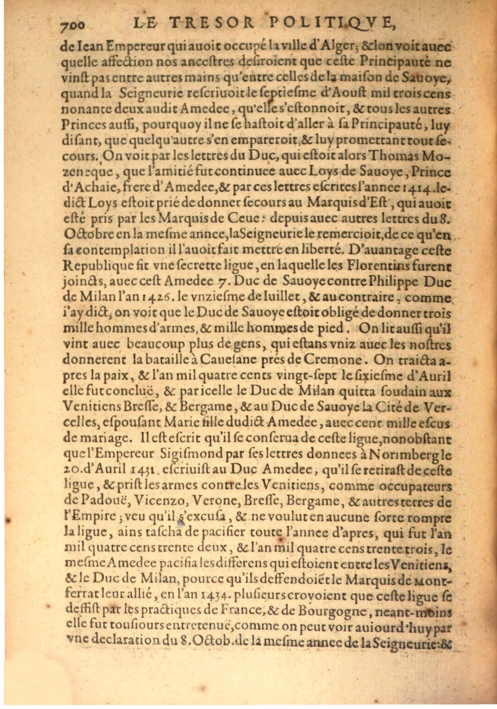 1608 - Pierre Chevalier - Trésor politique - BSB Munich
