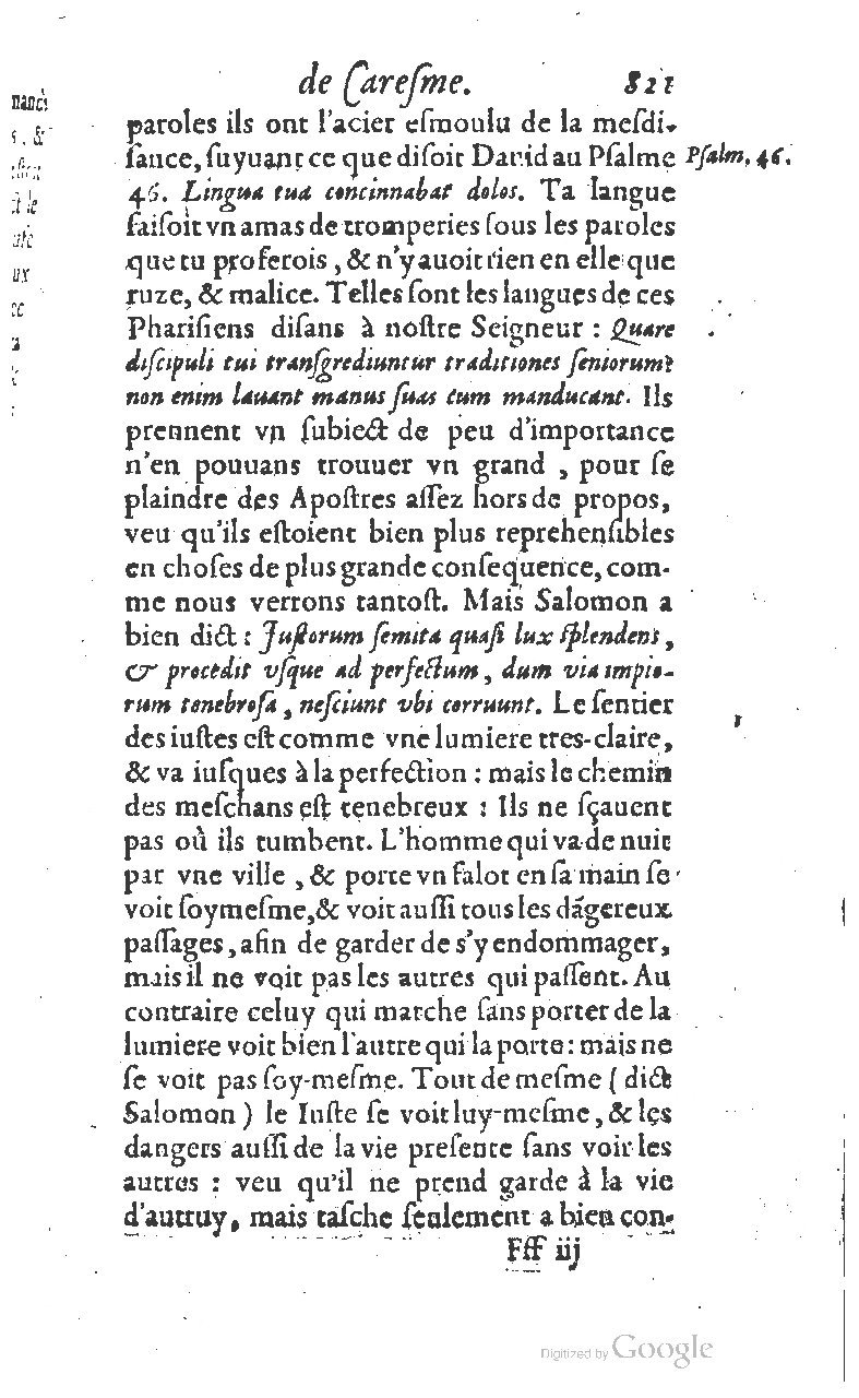 1607 - Nicolas Du Fossé - Trésor quadragésimal - T 01 - BM Lyon