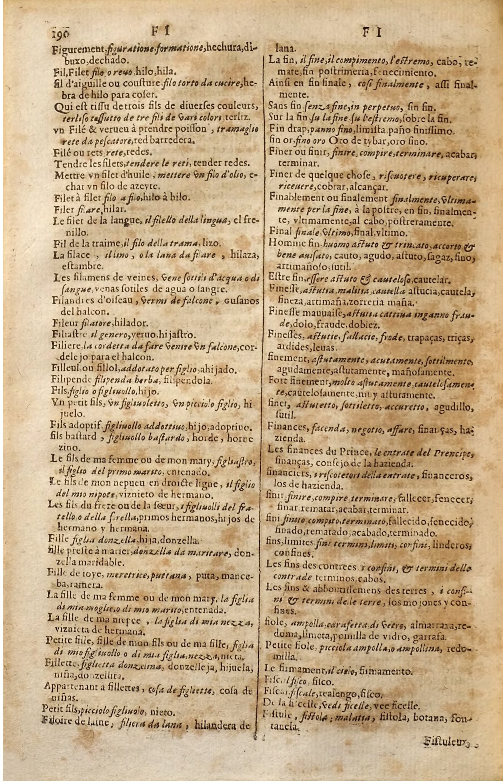 1627 - Jacques Crespin - Trésor des trois langues (Seconde partie) - Regensburg