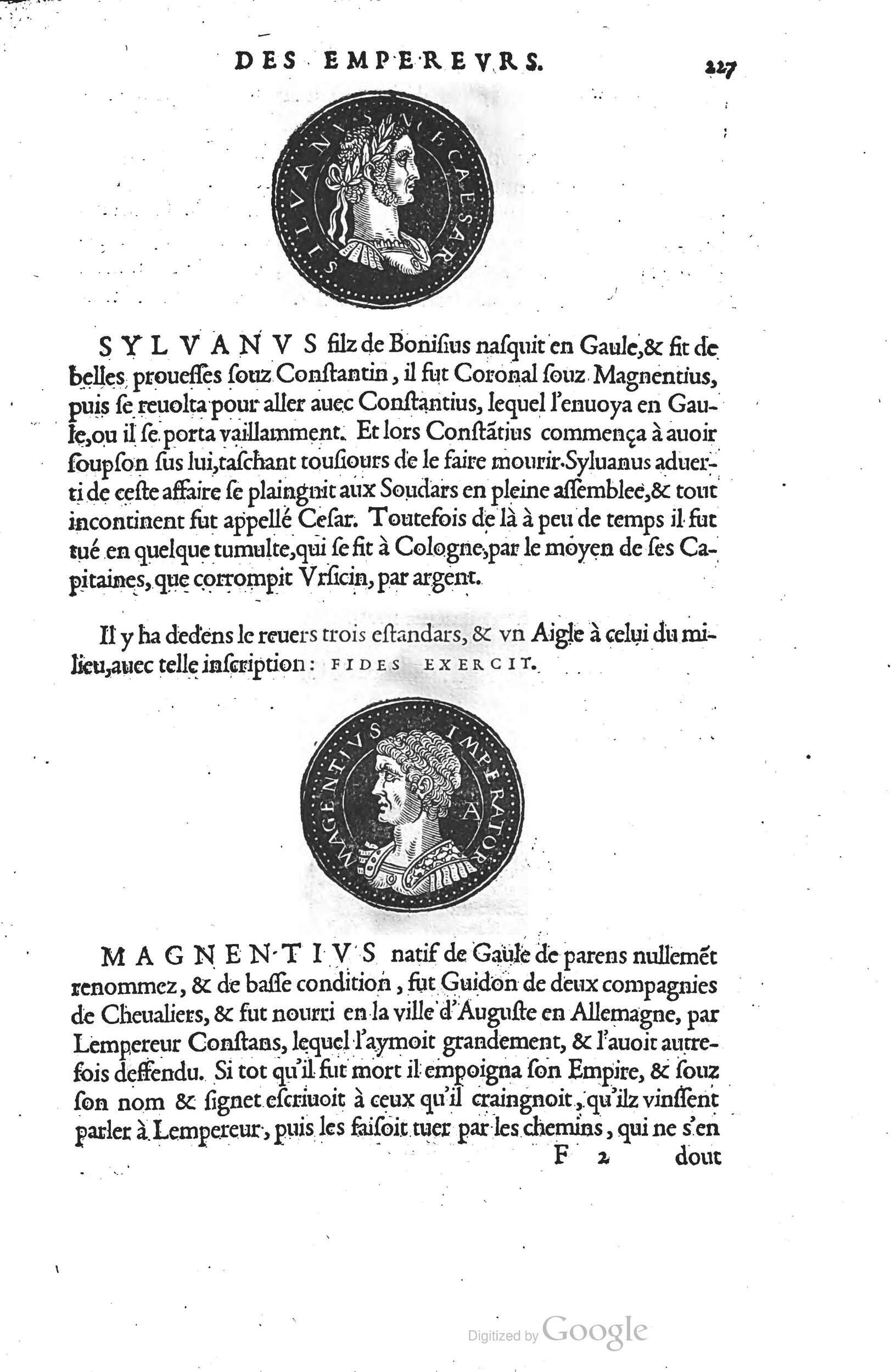 1553 - Jacopo Strada et Thomas Guérin - Épitome du Trésor des antiquités - Prague