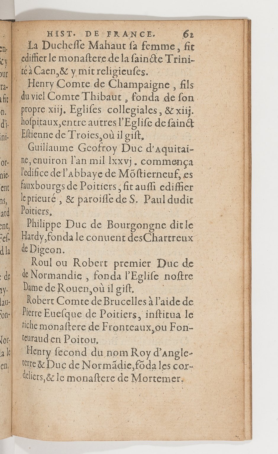 1583 - Galiot Corrozet - Trésor des histoires de France - BnF