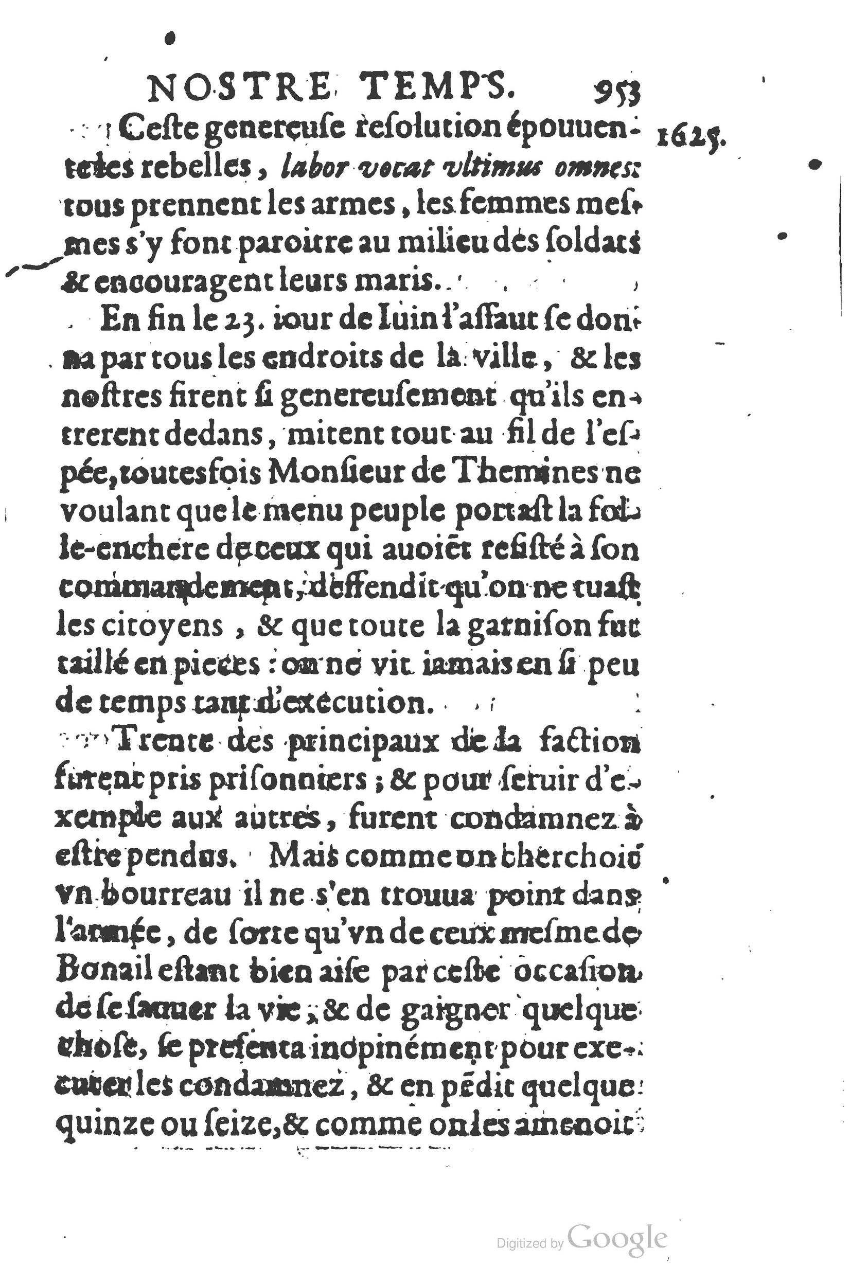 1626 - Joseph Bouillerot - Trésor de l’histoire générale de notre temps - BSB Munich 1626 - Joseph Bouillerot - Trésor de l’histoire générale de notre temps - BSB Munich