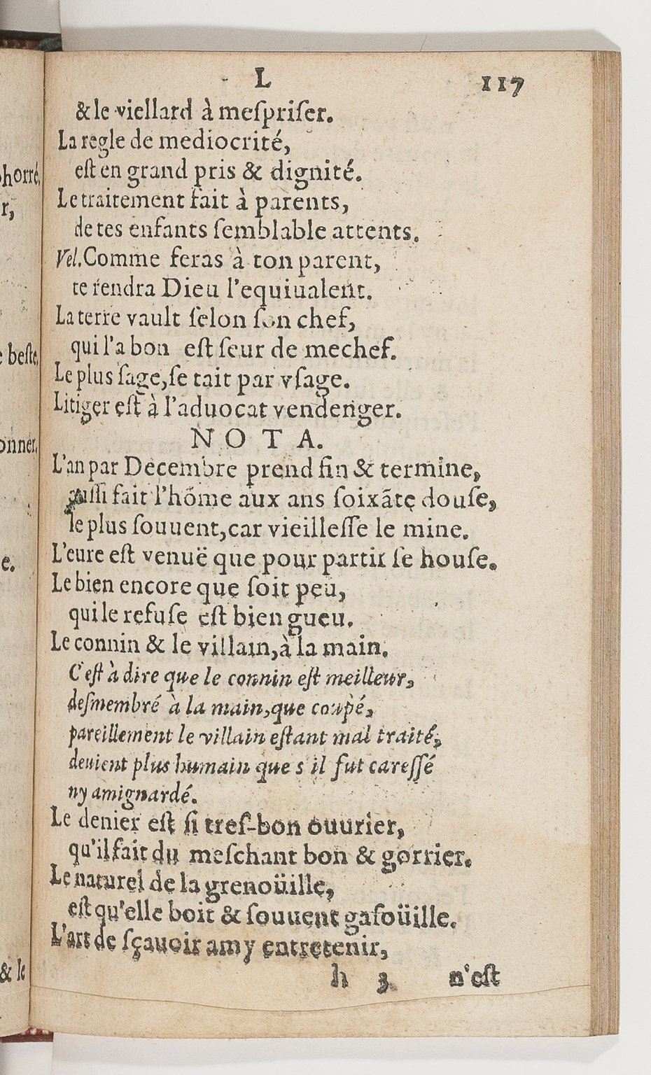 1577 - Jean d’Ogerolles - Trésor de sentences dorées - BnF Arsenal