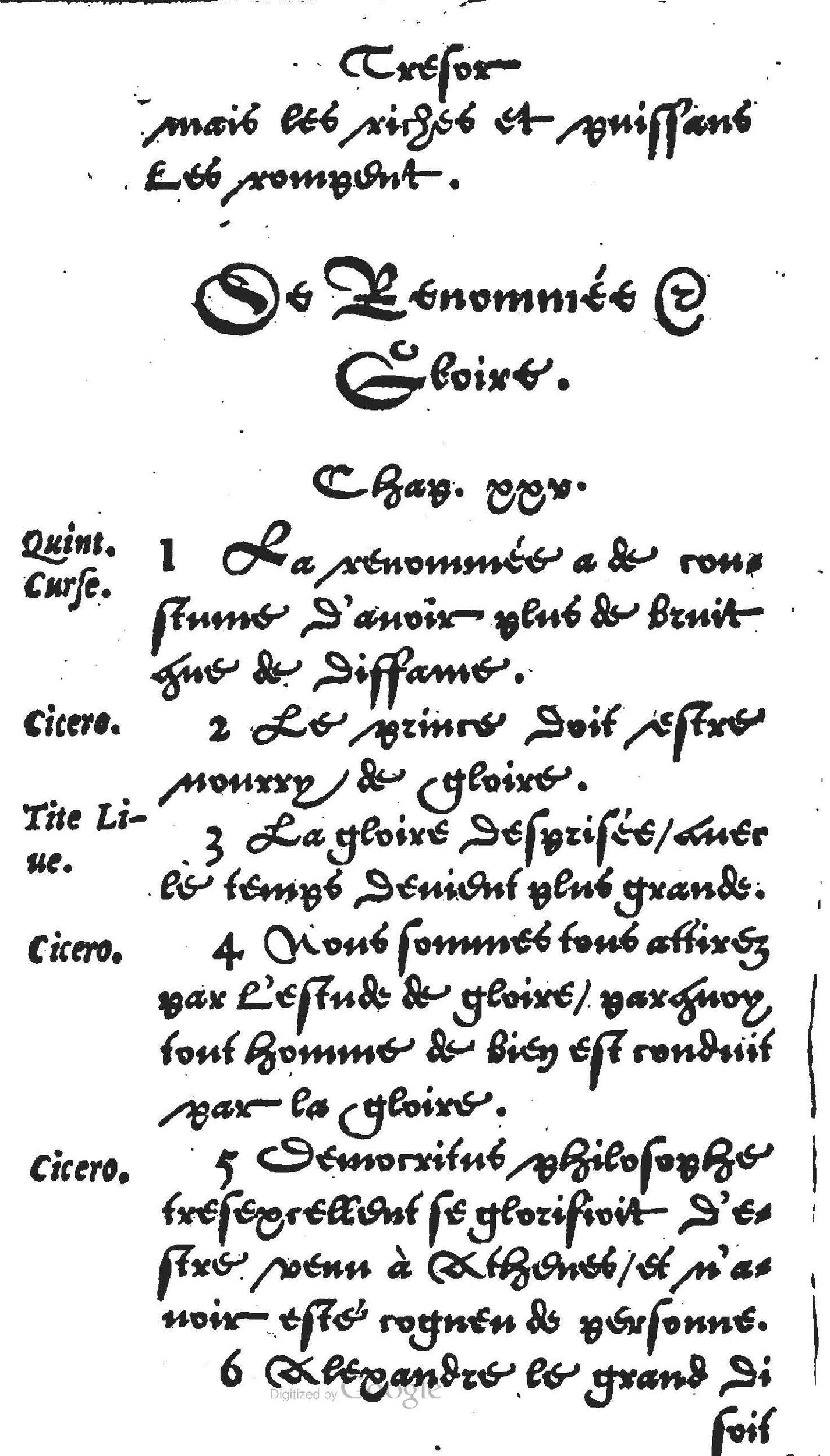 1560 - Jean Bellère - Trésor de vertu - Det Kongelige Bibliotek 1560 - Jean Bellère - Trésor de vertu - Det Kongelige Bibliotek