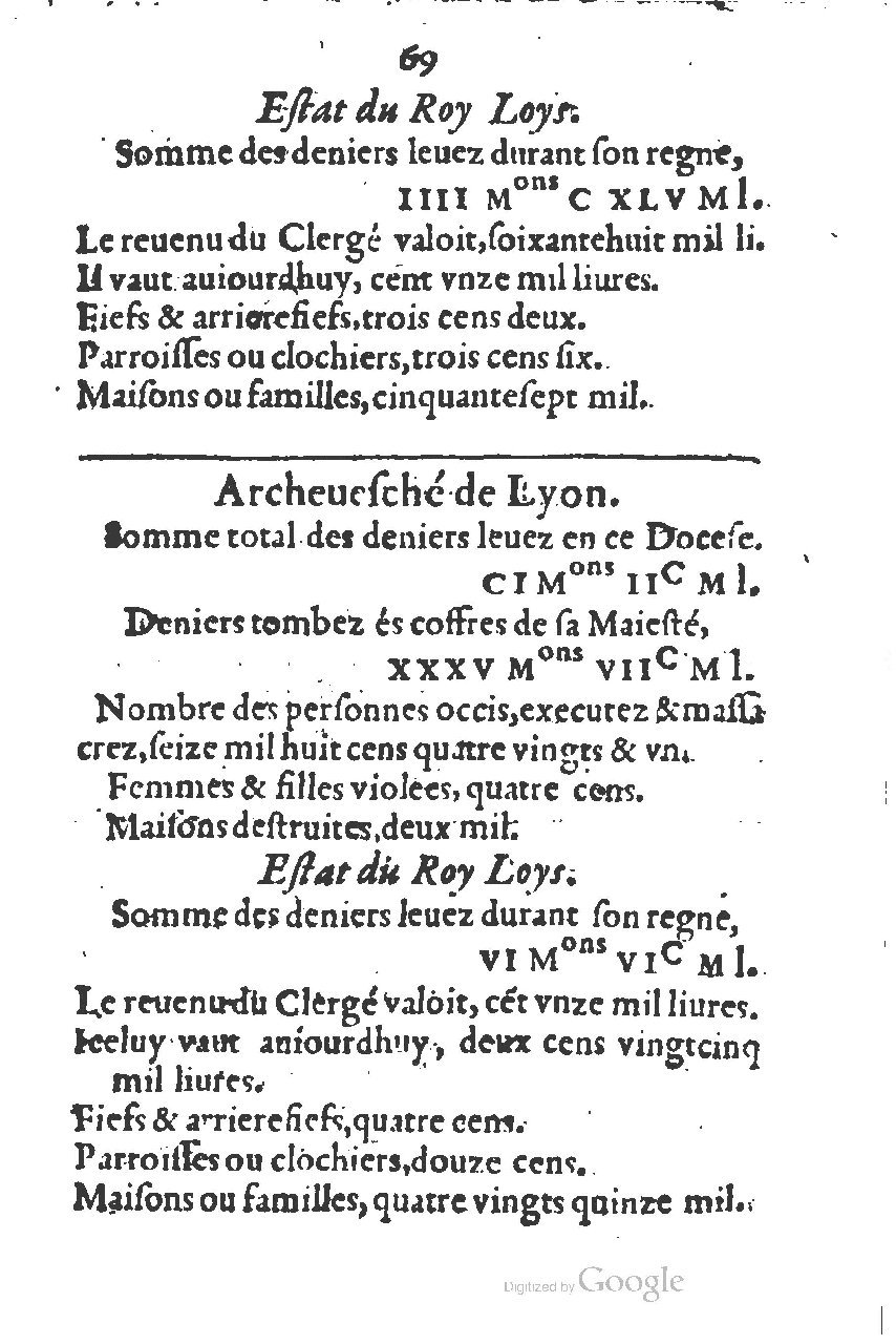 1581 - s.n. - Secret des trésors de France (Livre II) - BSB Munich
