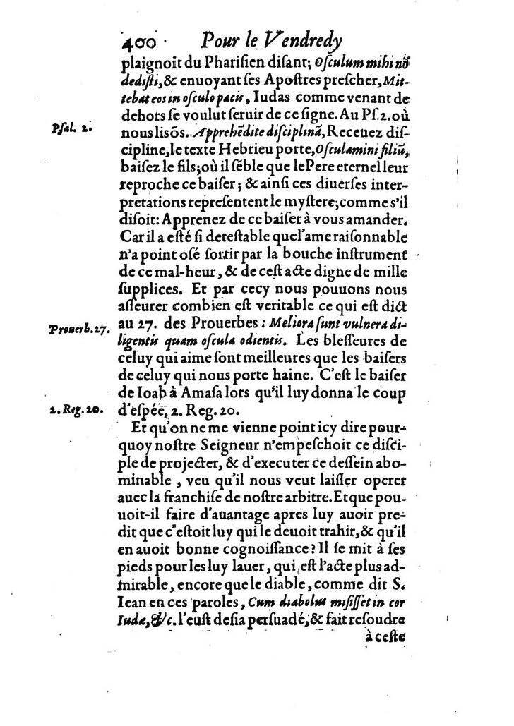 1607 - Nicolas Du Fossé - Trésor quadragésimal - T 02 - BM Lyon