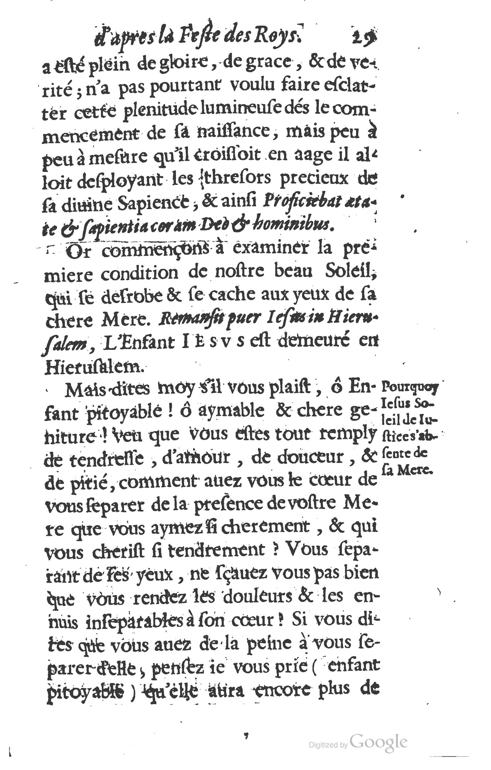 1629 - Manassés de Préaulx - Sermons ou Trésors de la piété chrétienne - BM Lyon