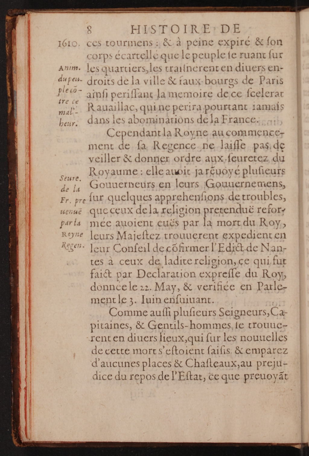 1624 - Joseph Bouillerot - Trésor de l’histoire générale de notre temps - BnF Arsenal 1624 - Joseph Bouillerot - Trésor de l’histoire générale de notre temps - BnF Arsenal